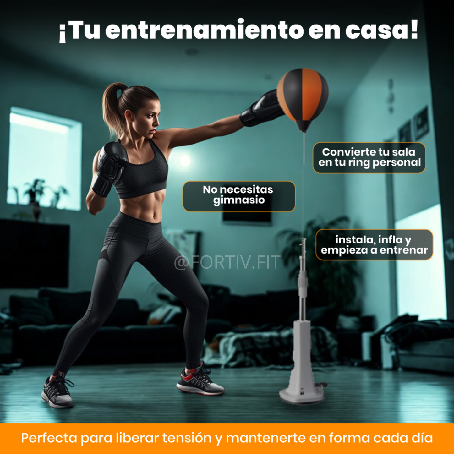 Pera de boxeo reflejos